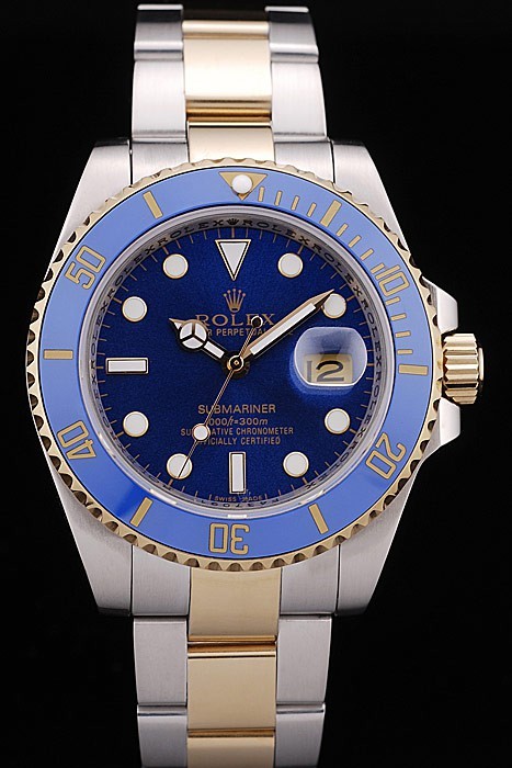 Rolex Submariner Blue Tachymeter Blue Dial