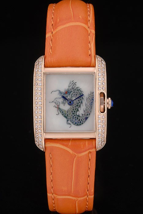 Cartier Luxury Replica Replica Watches 80195