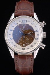 Tag Heuer Mikrograph Limited Edition Brown Leather Strap 7916