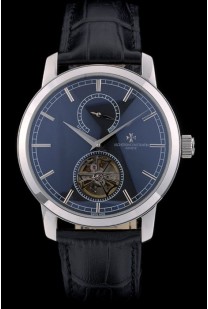 Vacheron Constantin Luxury Leather Replica Watches 80170