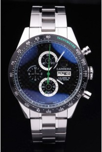 Carrera Black Replica Watches 3757