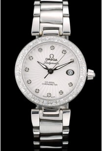 Omega DeVille Ladymatic Alta Qualita Replica Watches 4372