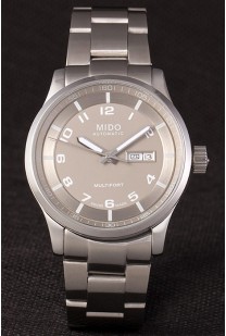 Mido Multifort Stainless Steel Strap Silver Dial 80293