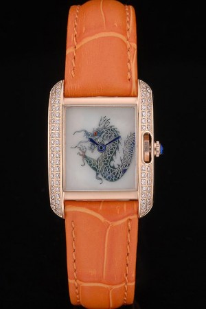Cartier Luxury Replica Replica Watches 80195
