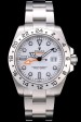 Rolex Swiss Explorer Stainless Steel Bezel White Dial Tachymeter