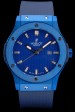 Hublot Big Bang Blue Rubber Strap Blue Checkered Dial 80198